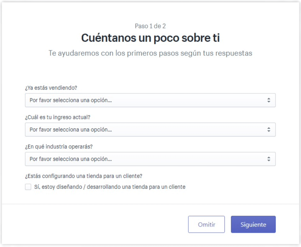 Form Sobre ti shopify