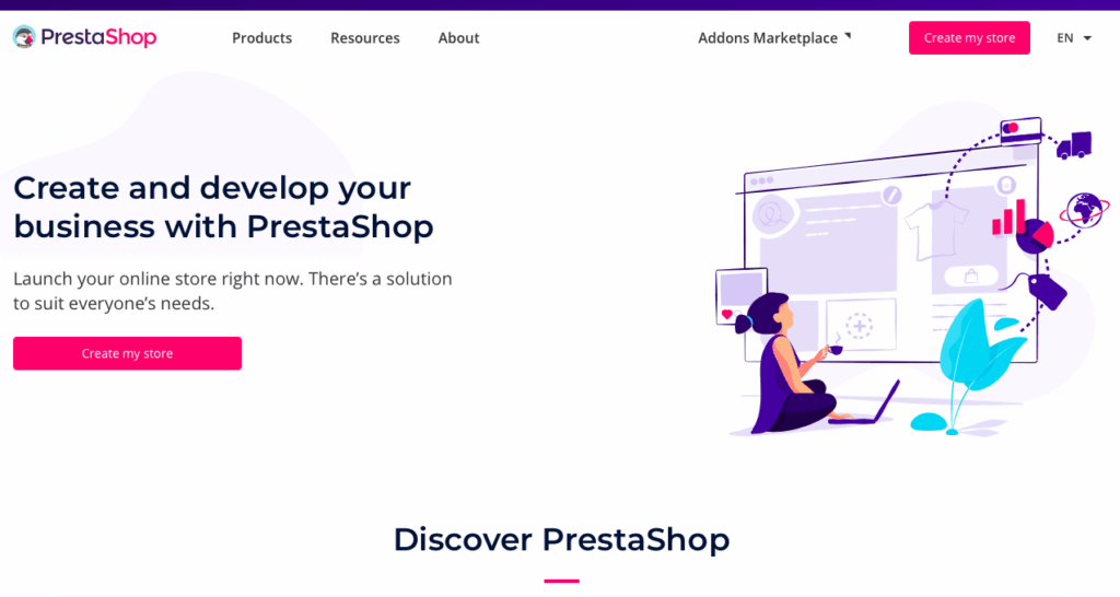 PrestaShopeCommerceplatform PrestaShop e-Commerce Platform