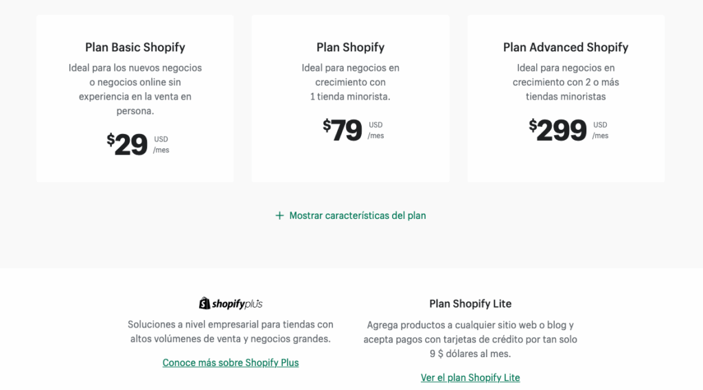 planesshopifyprecios Planes Shopify Precios México